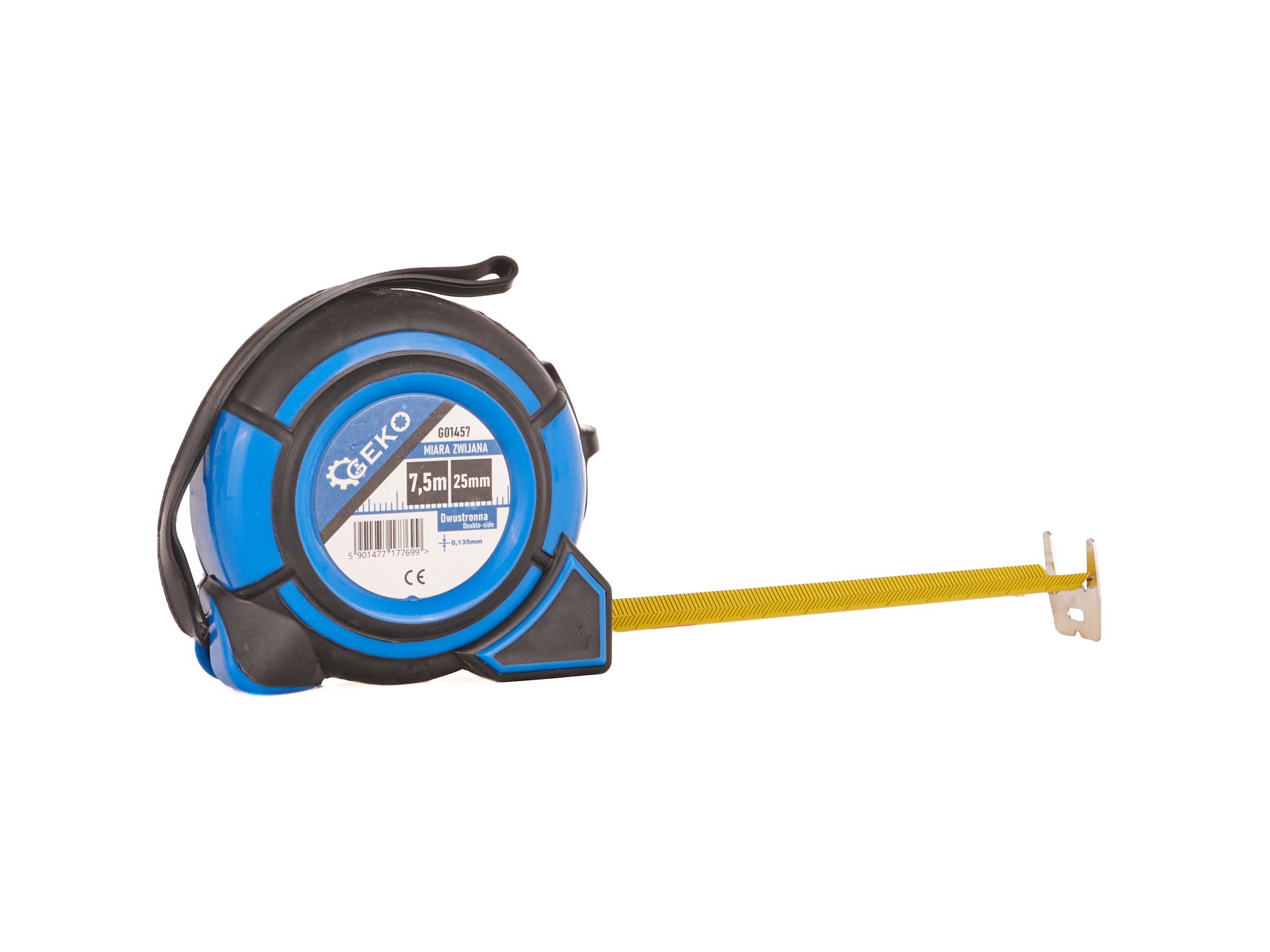 GEKO G01457 Zvinovací meter 7.5m x 25mm, obojstranný