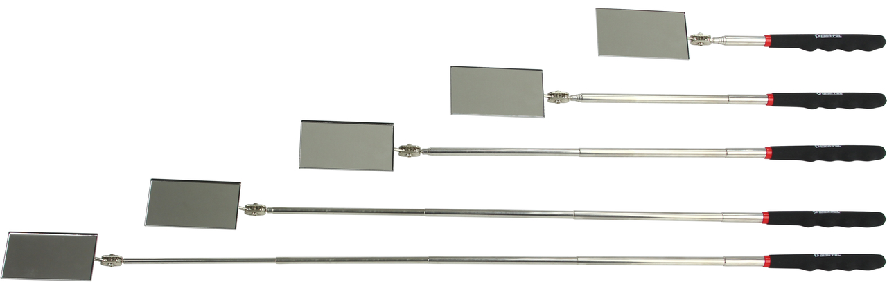 MARPOL M66810 Teleskopické kontrolné zrkadlo 290-890mm inšpekčné zrkadlo