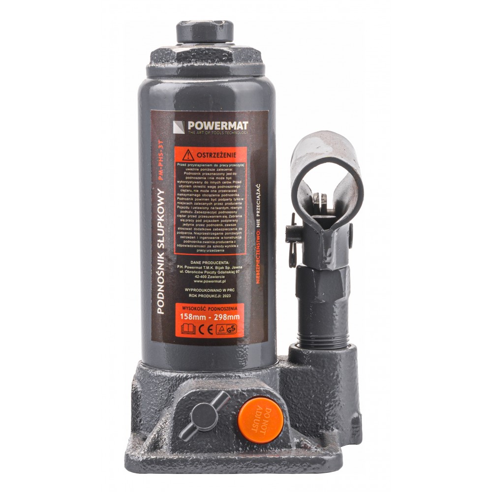 POWERMAT PM-PHS-3T Hydraulický pákový zdvihák 3T stĺpový 3 tony