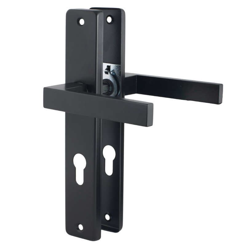 IRMA KTQ72Y Kľučka na dvere 4Q 72mm čierna na vložku