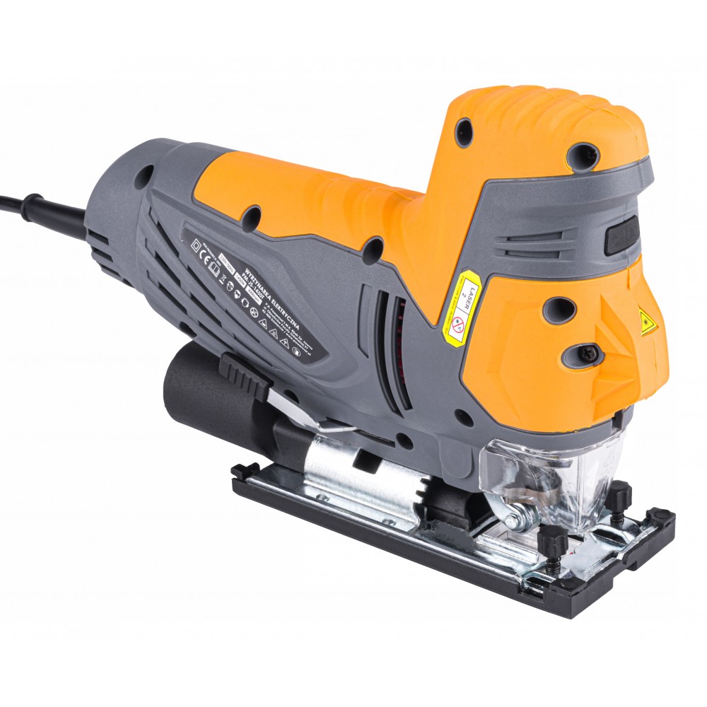 POWERMAT PM-JS-1450T Priamočiara píla na drevo 1450W rezačka pílka s laserom