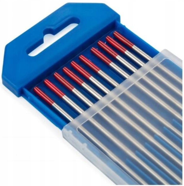 WT20 Wolfrámové elektródy TIG ČERVENÁ WT20 2,4x175mm 10ks