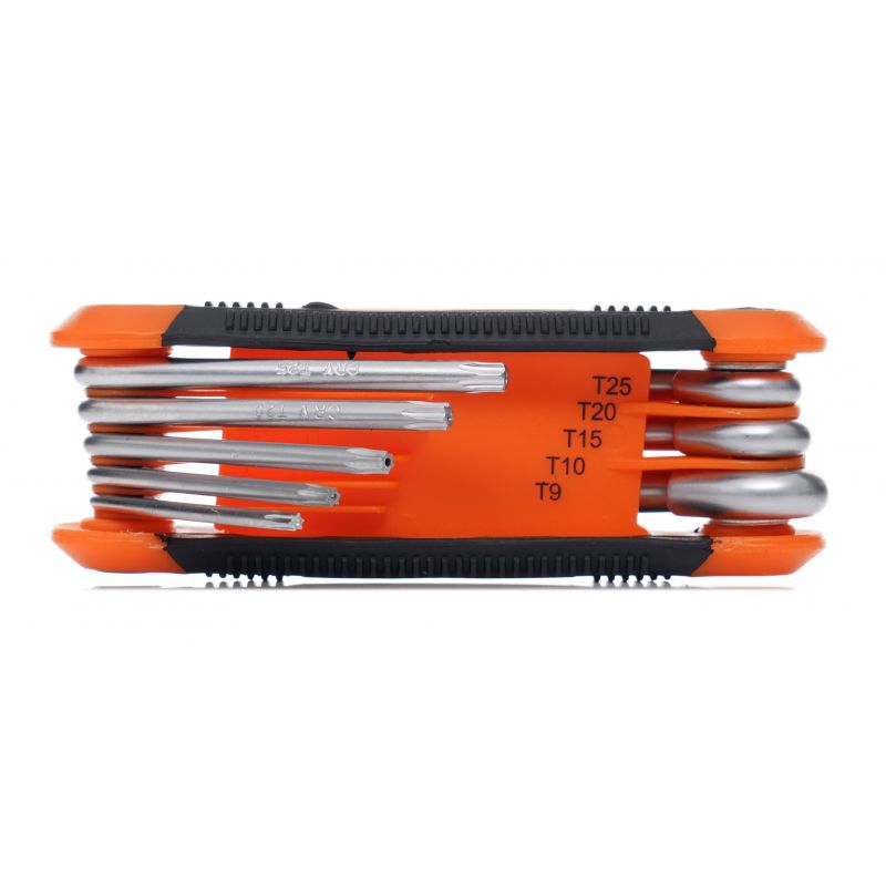 KRAFT&DELE KD11935 Imbusové kľúče skladané imbusy TORX 8ks T9-T40