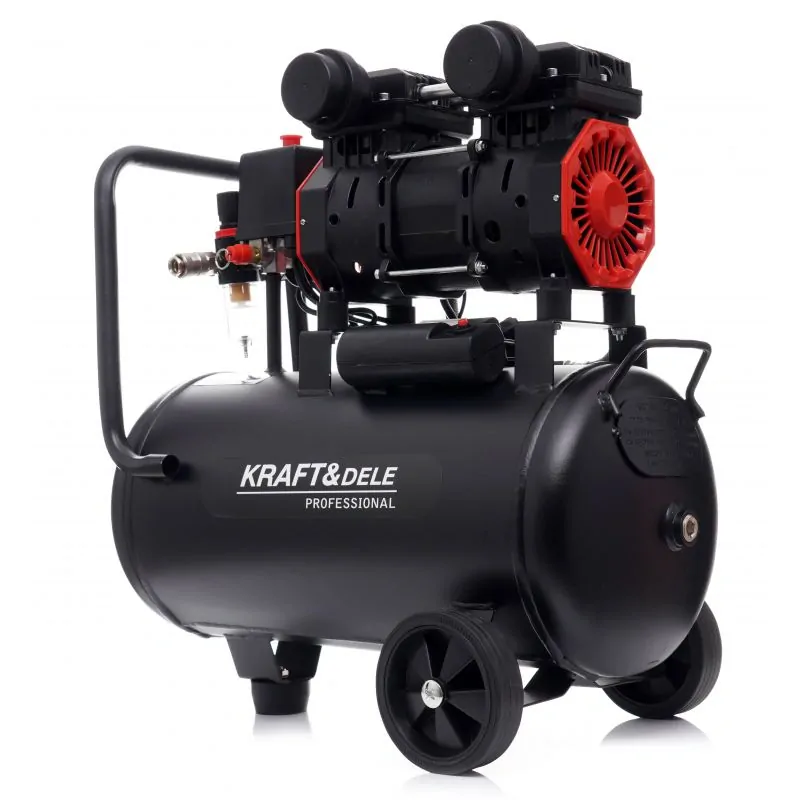 Kraft&Dele KD1385 Bezolejový kompresor 24l 2piesty 1390W