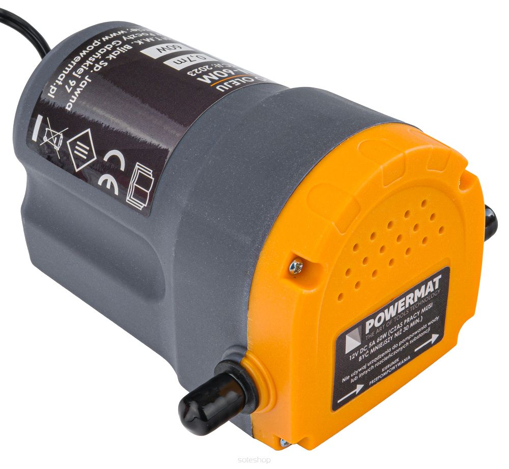 Powermat PM-CPN-60M Palivové čerpadlo 12V prečerpávanie paliva 60W