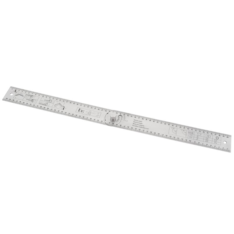 IRMA KTZ35 Nastaviteľný uholník uhlomer 600mm, nerez