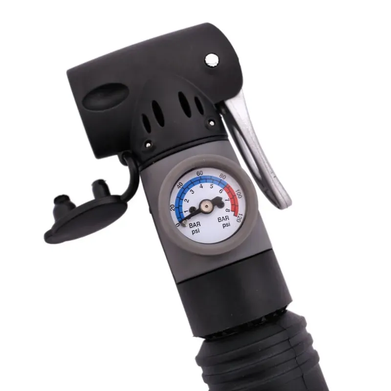 Irma POMP17 Ručná pumpa hustilka na bicykle lopty matrace s tlakomerom