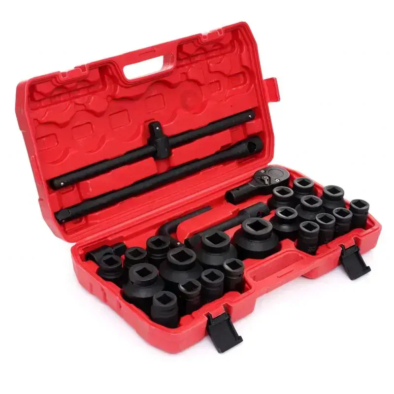 Kraft&Dele KD11758 Nástrčné hlavice kľúče nadstavce 3/4" 26ks 6-hran