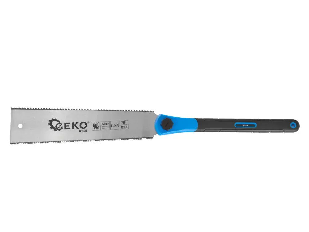 GEKO G33114 Obojstranná píla na drevo japonská tesárska 320mm