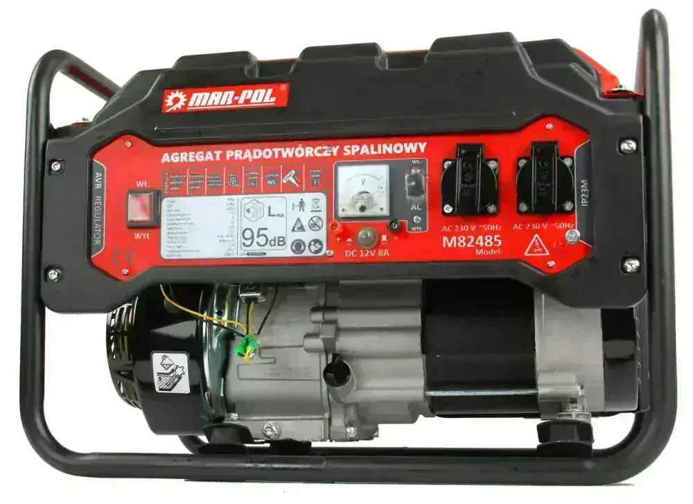 MAR-POL M82485 ELEKTROCENTRÁLA GENERÁTOR PRÚDU 7HP 3000W AVR