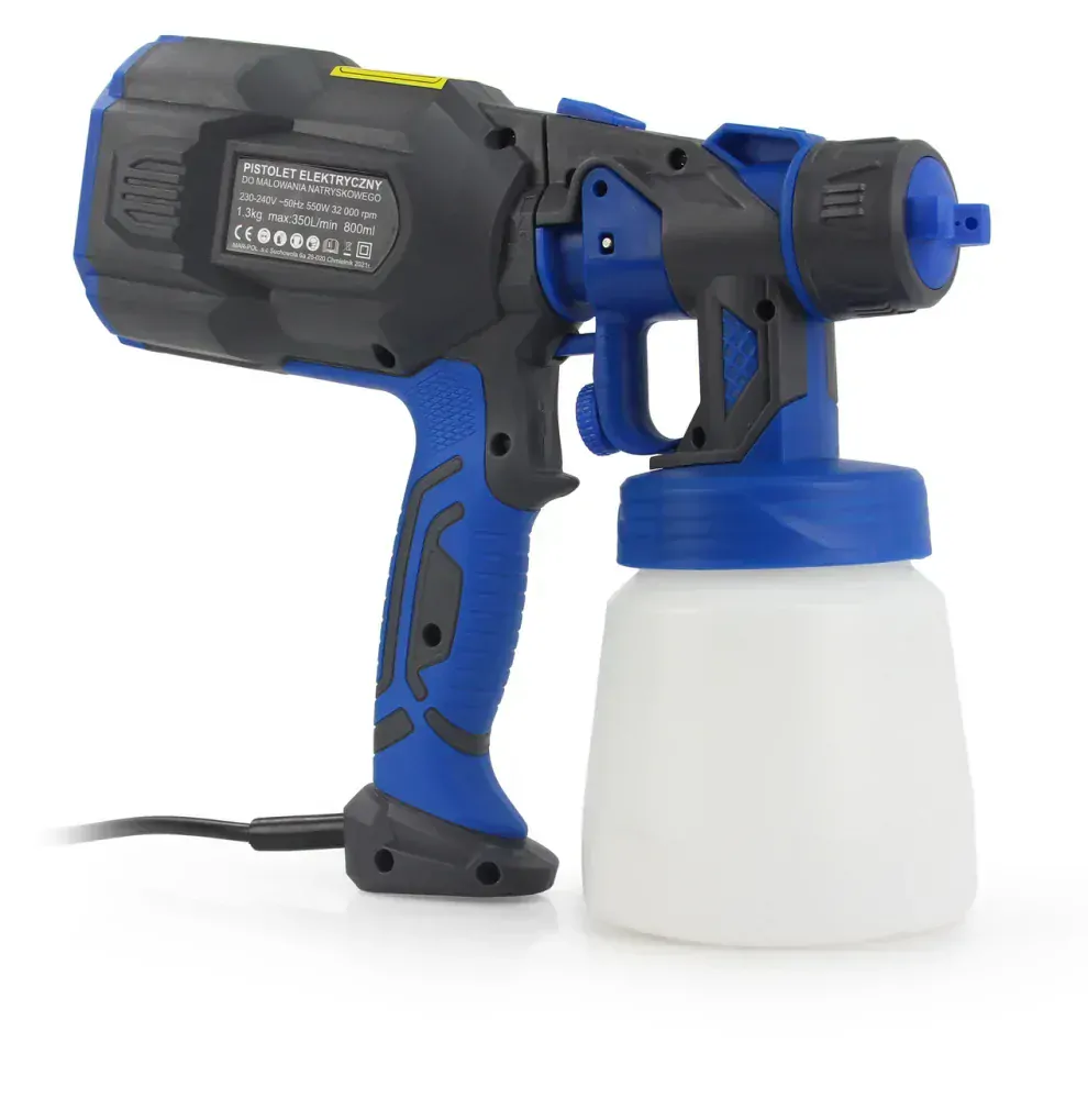 Mar-Pol M88299R RIPPER ELEKTRICKÁ MALIARSKA PIŠTOĽ STRIEKACIA 550W 800ml