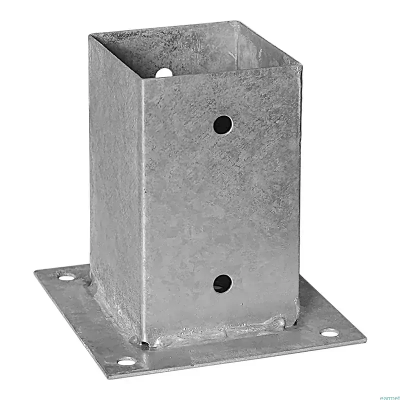 Irma PSPK50 Kotviaca pätka základňa držiak pre plotové stĺpy 50x120mm 2ks