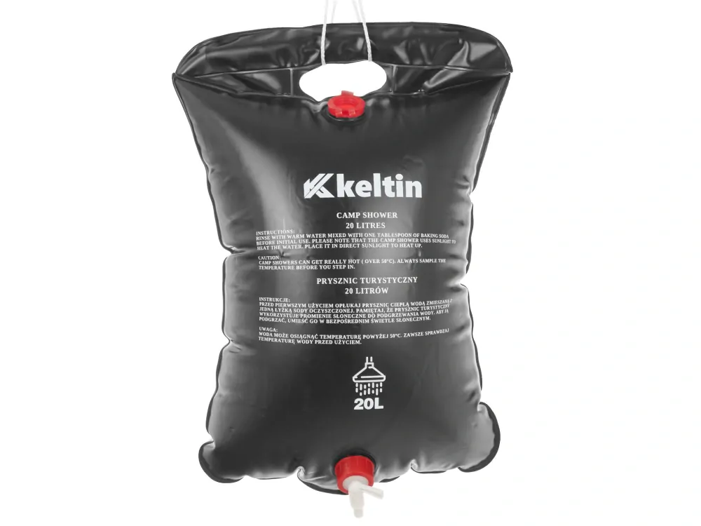 KELTIN K00400 Turistická sprcha 20L solárna