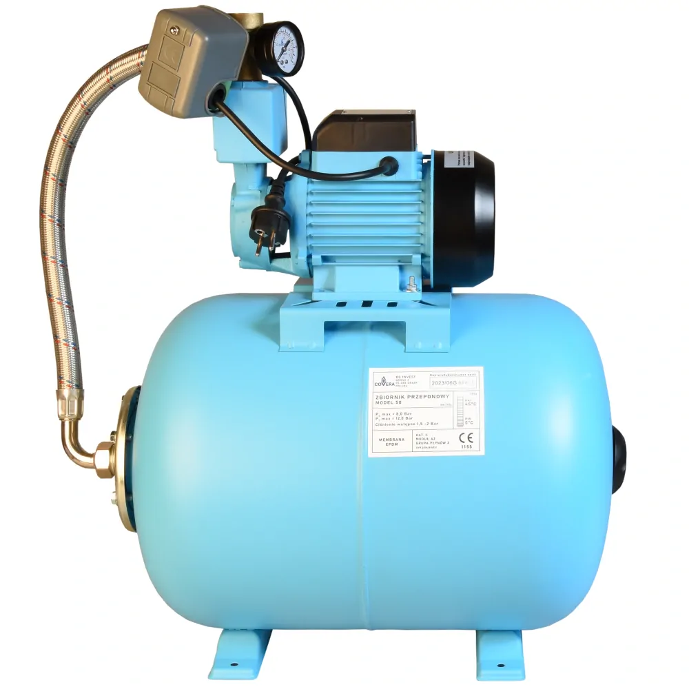 COVERA BG-K0004-50 Vodáreň s tlakovou nádobou 50L  WZP 750 s príslušenstvom