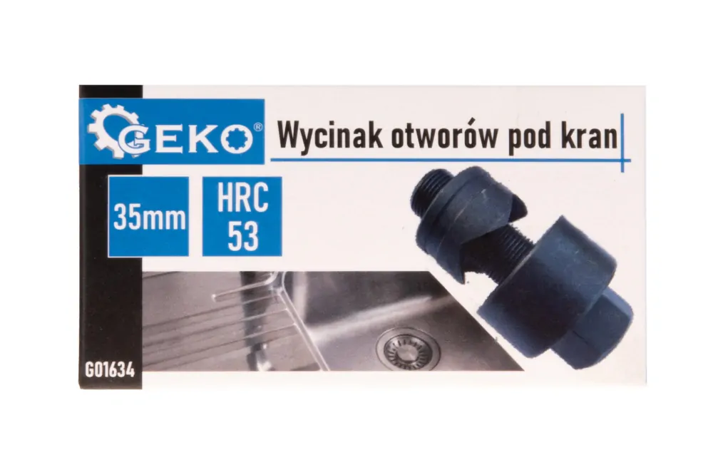 Geko G01634 Vyrezávač otvorov na batériu 35mm