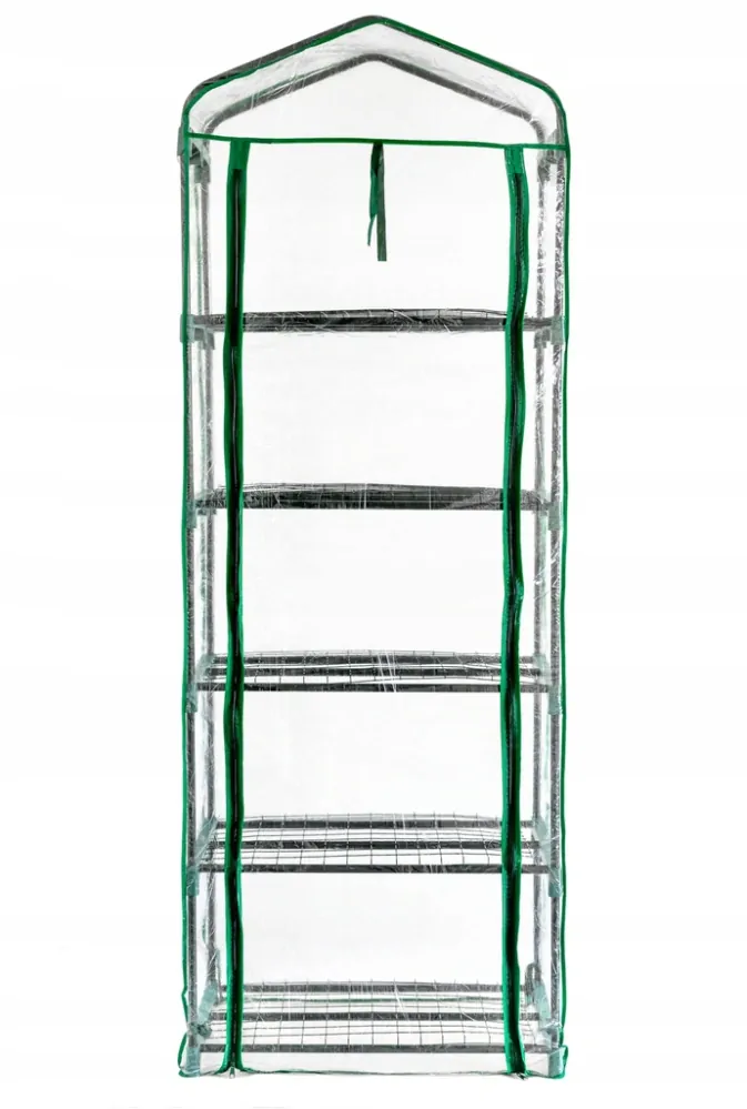 MARPOL M85005 ZÁHRADNÝ FÓLIOVNÍK SKLENÍK 69x50x160cm 5 políc