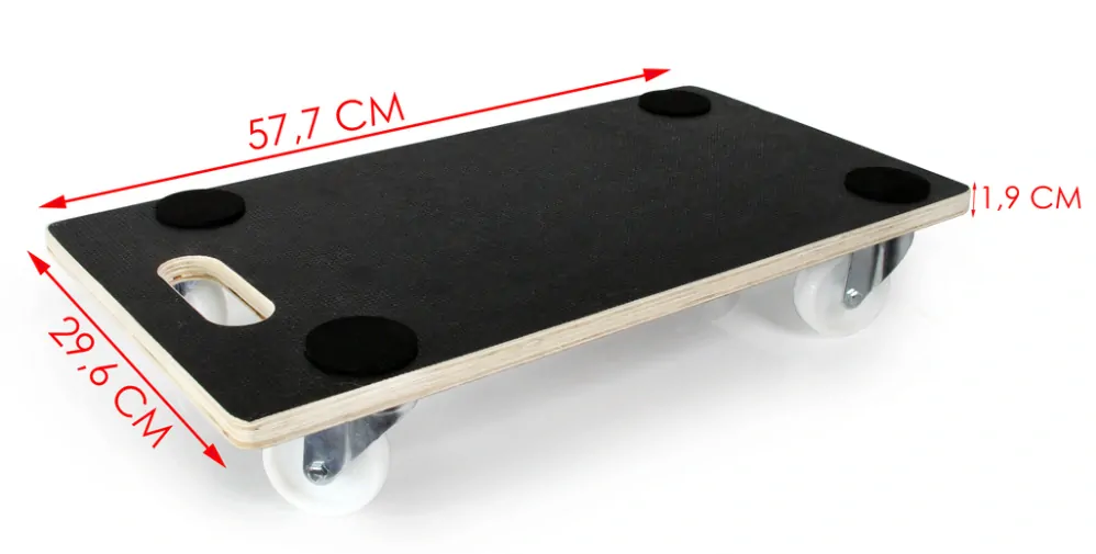 MAR-POL M80089 Plošinový transportný vozík