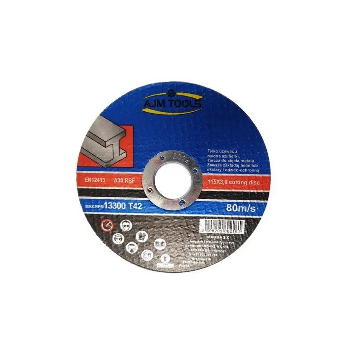 Magma Rezný kotúč na kov oceľ 115x3,0mm 10ks