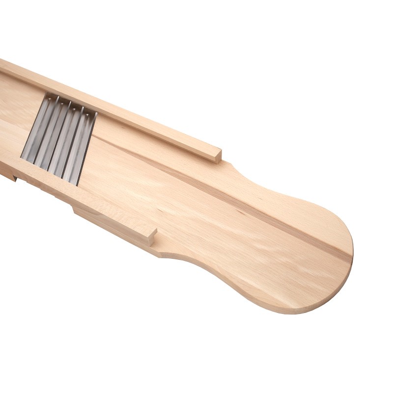 IRMA DDD125 Drevené strúhadlo krájač na kapustu zeleninu 4-nožový 90cm