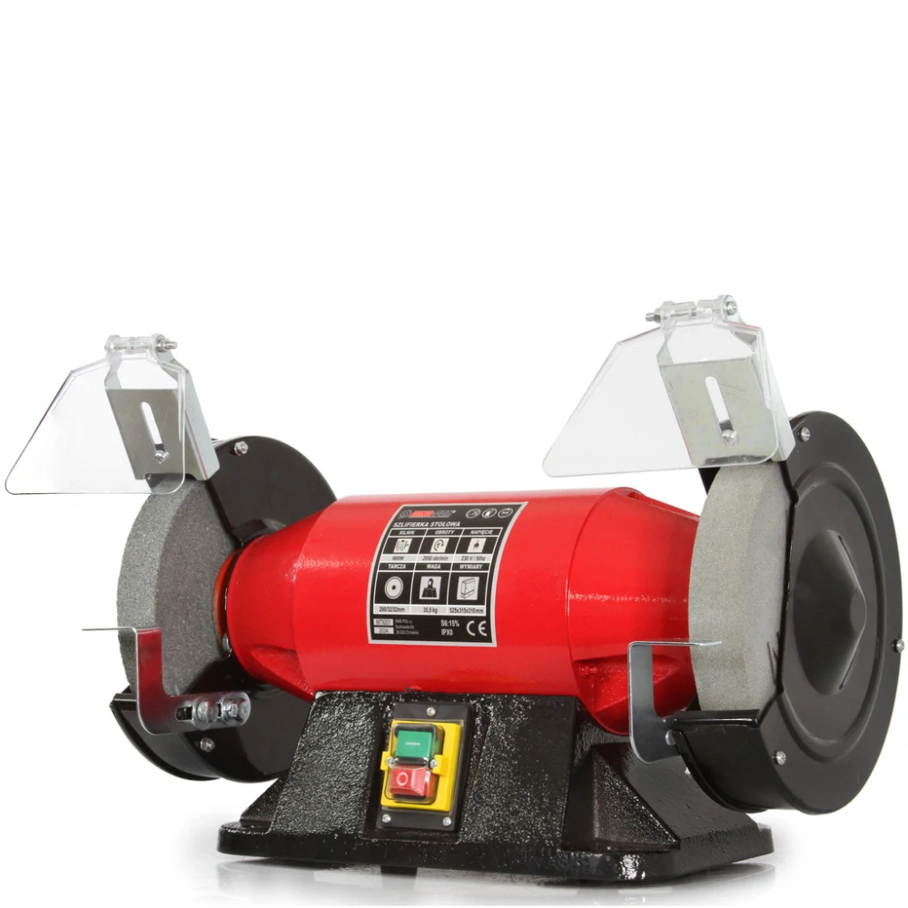MAR-POL M79201 Elektrická dvojkotúčová brúska 1900W 200mm