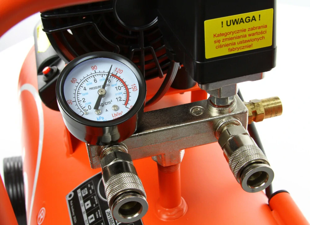 MAR-POL B88005 Bezolejový kompresor 24L JN1500A 230V 8 BAR 220L/min BJC