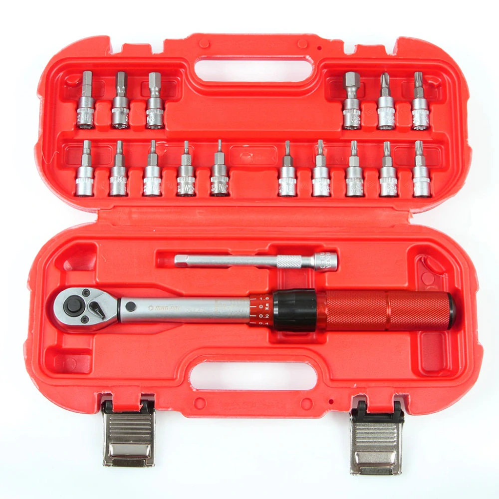 MAR-POL M53578 Momentový kľúč 1/4“ 2-24 Nm 