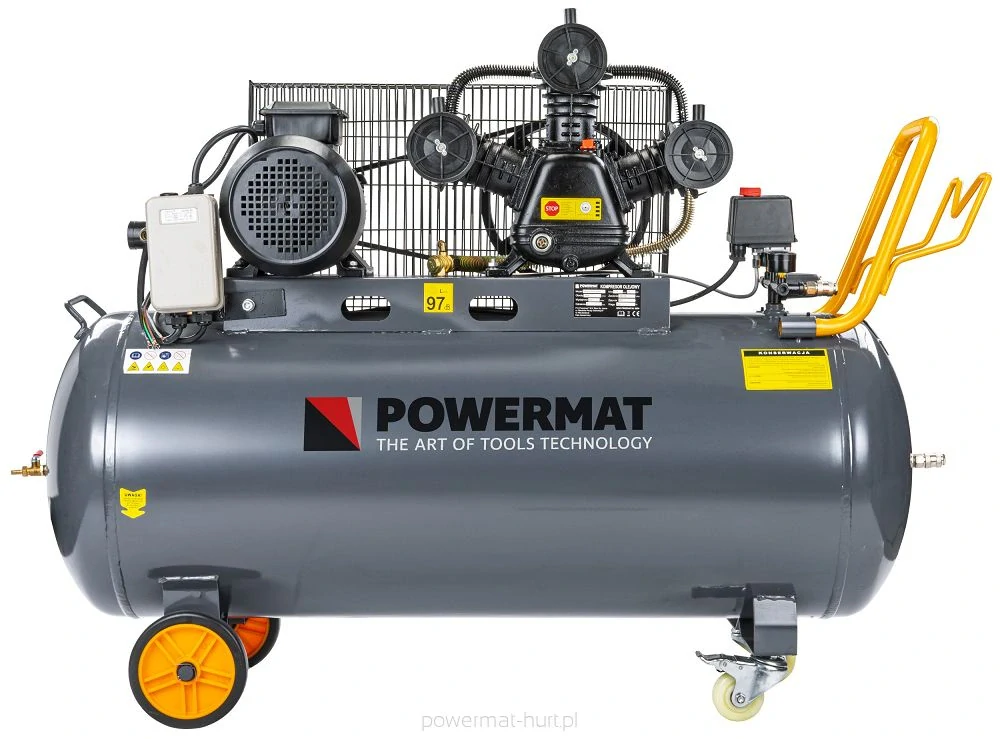 POWERMAT PM-KO-200T-400V Bezolejový kompresor 200 l/min 4,17 kW 8 bar