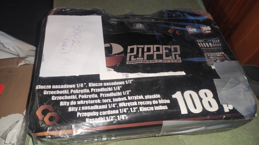 B002 RIPPER M58220 GOLA SADA 108ks sada náradia kľúče E126