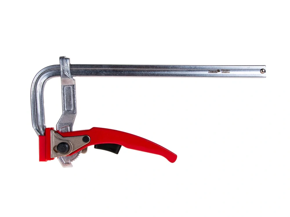 GEKO T00581 Kovaná račňová svorka zverák  typu F 200x80 mm 