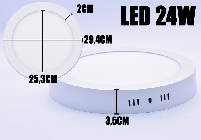 SZPILA LP24W LED PANEL lampa svetlo PODHĽADOVÉ OSVETLENIE 24W