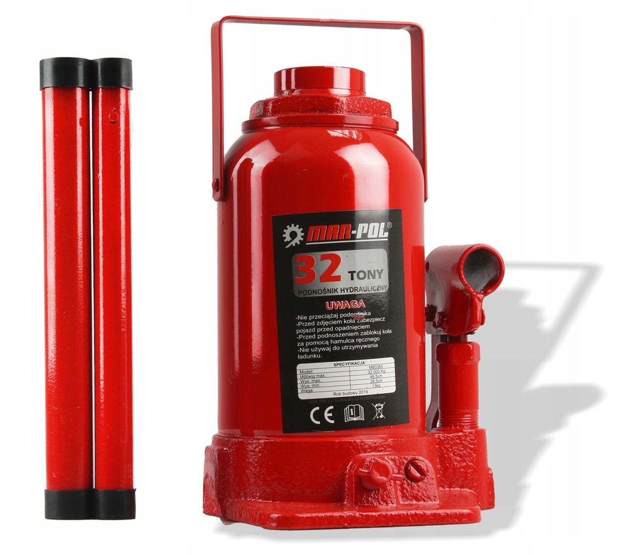 GEKO M80365 Hydraulický pákový zdvihák 32T zdvíhadlo hever na auto