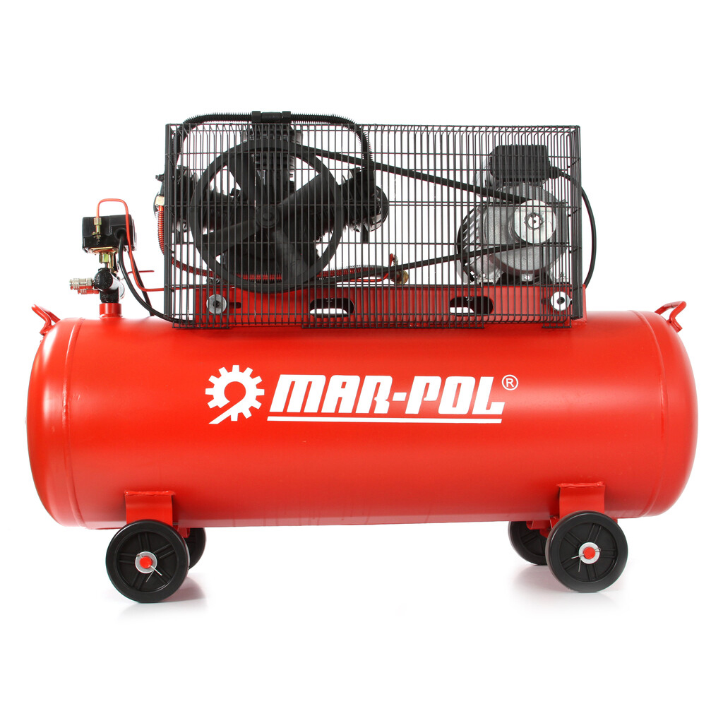 MAR-POL M88416 3kW Olejový kompresor 100l 3 piesty 230V