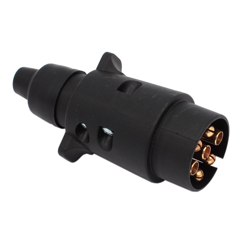 IRMA ROZ11 Elektrická zásuvka zástrčka 7 pin 12V plastová WGAP 3 kusy