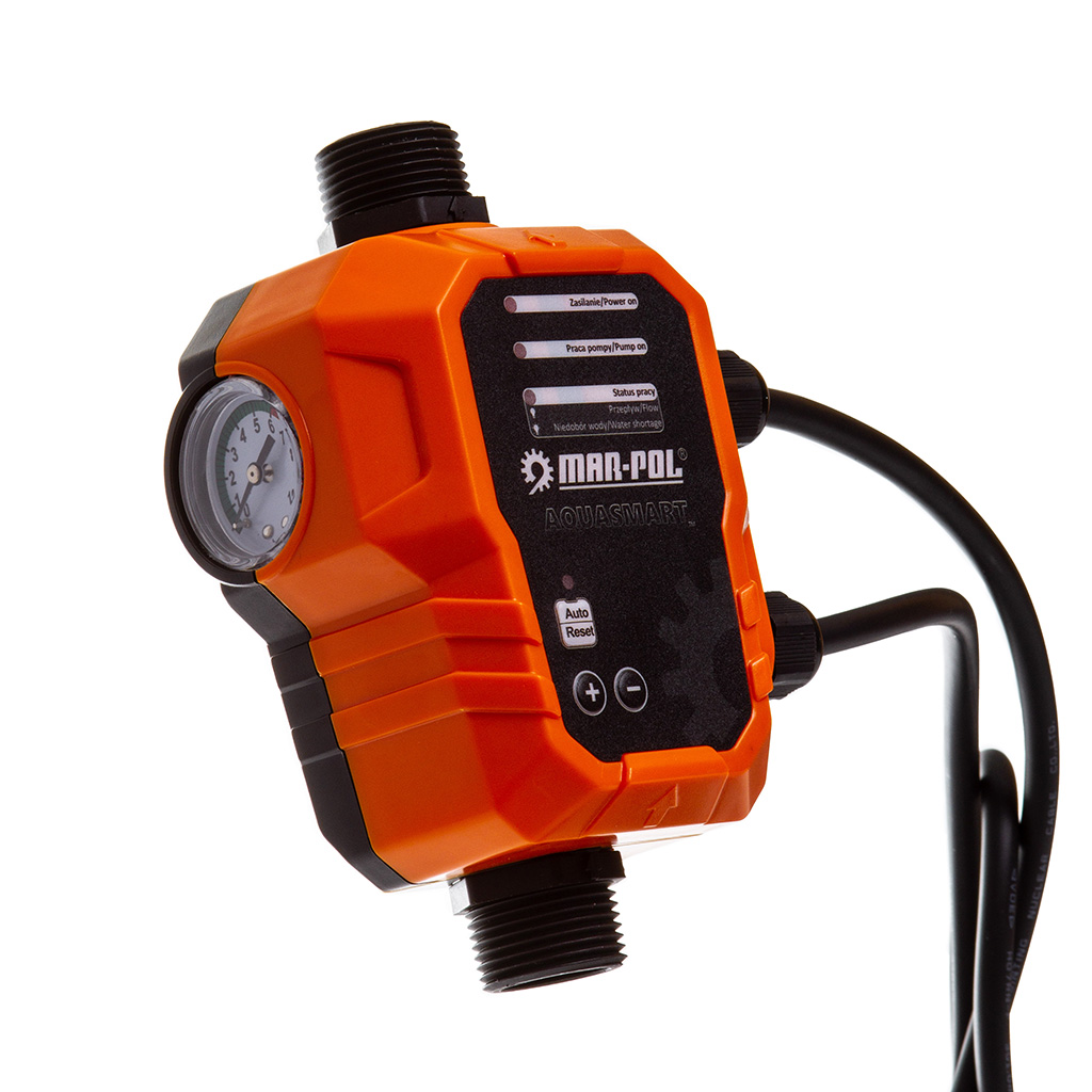 MAR-POL M79965 Hydrokontrola TLAKOVÝ SPÍNAČ RIADIACA JEDNOTKA ČERPADLA /AQUASMART