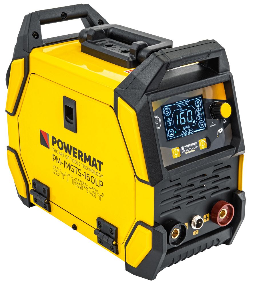 POWERMAT PM-IMGTS-160LP INVERTOROVÁ ZVÁRAČKA FCAW FLUX / MMA / LIFT-TIG