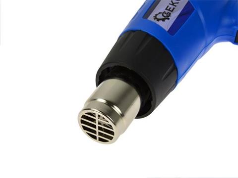 GEKO G80281 2000W Elektrická opaľovacia teplovzdušná pištoľ 4 trysky 2 stupne horák