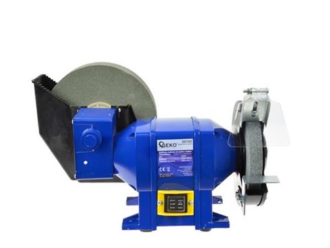 GEKO G81243 Elektrická stolová brúska dvojkotúčová 250W 150mm 200mm