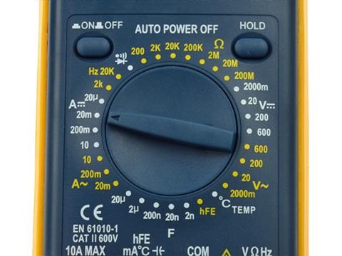 GEKO G30821 Univerzálny merač multimeter PREMIUM 5808 skúšačka