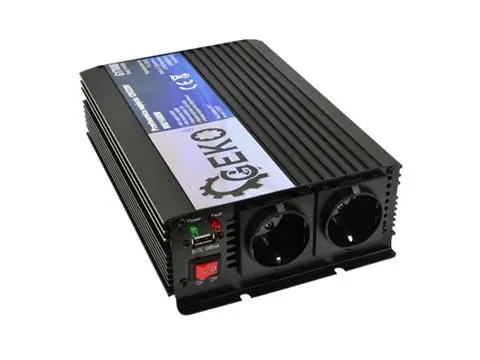 GEKO G17006 Menič napätia pre autá, člny 12V 230V 800W / 1600W