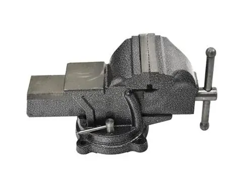 Geko G01030 Otočný zverák 100mm dielenský rotačný