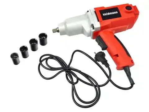 Heidmann H00515 Elektrický príklepový uťahovák 1/2" 800Nm nástrčné hlavice