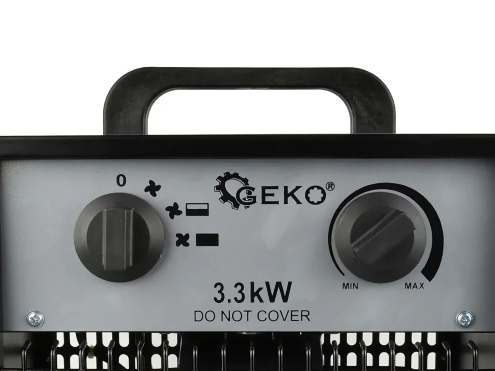 Geko G80401 Elektrický ohrievač vzduchu, kúrenie 3300W termostat