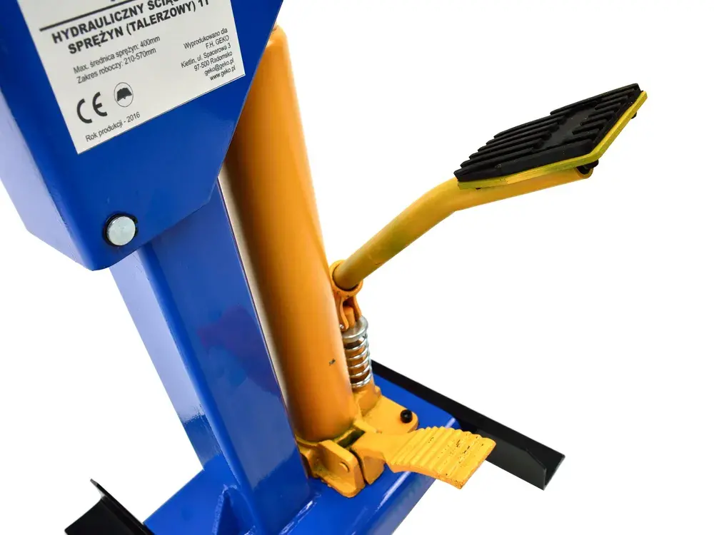 Geko G02077 Hydraulický sťahovák pružín, tlmičov stojanový 1T