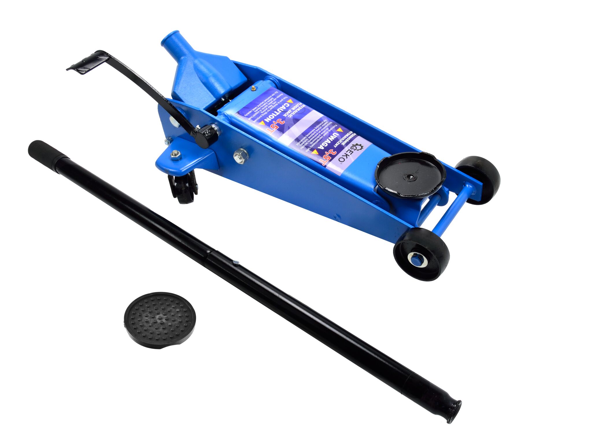 Geko G01063 Hydraulický pákový zdvihák 3,5T s pedálom hever