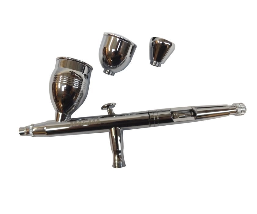 MAGMA TG-183 Airbrush striekacia pištoľ sada na maľovanie nanášanie farby 0,5mm