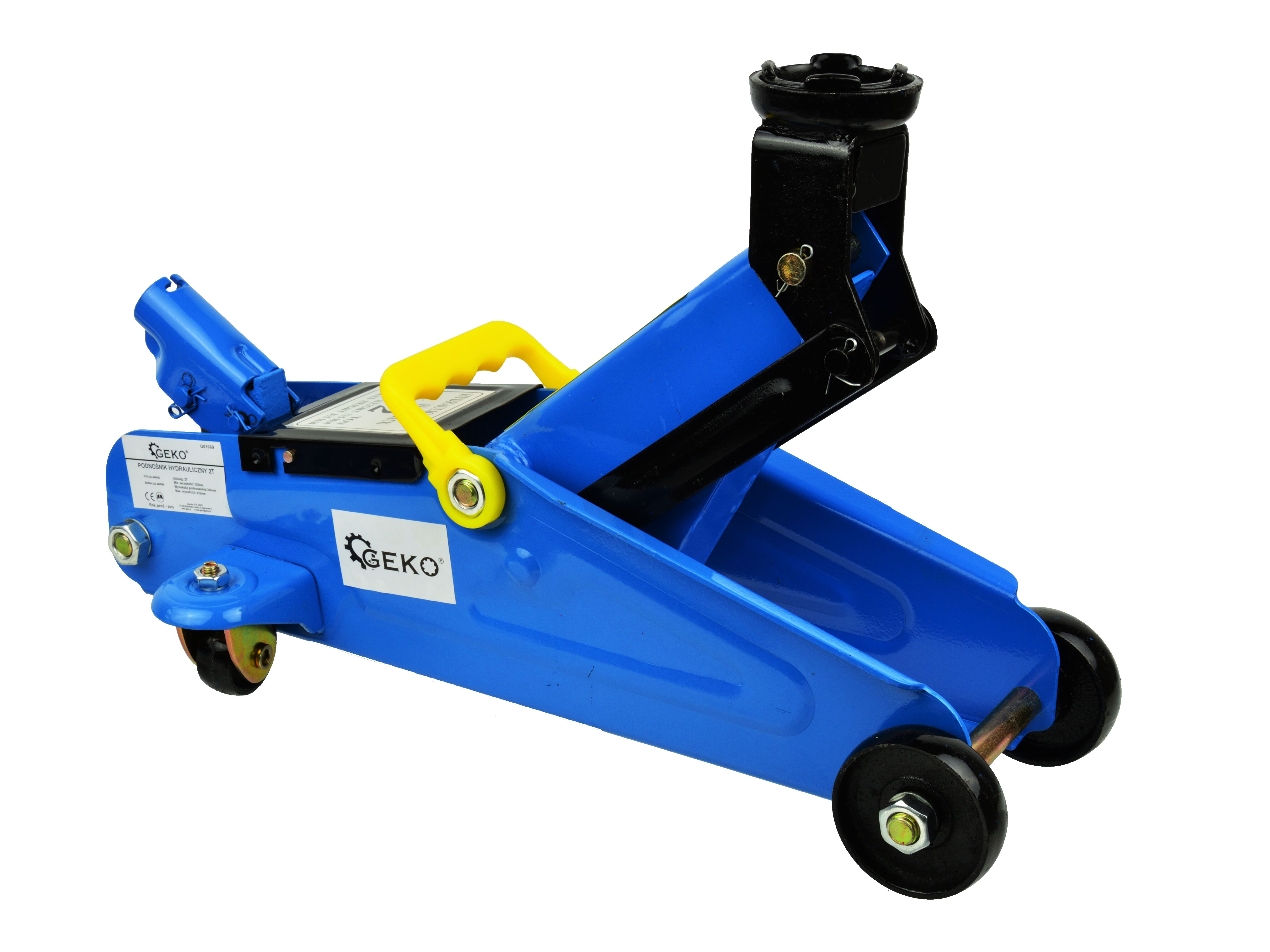 GEKO G01069 Hydraulický zdvihák 2T pákový pod auto zdvíhadlo hever