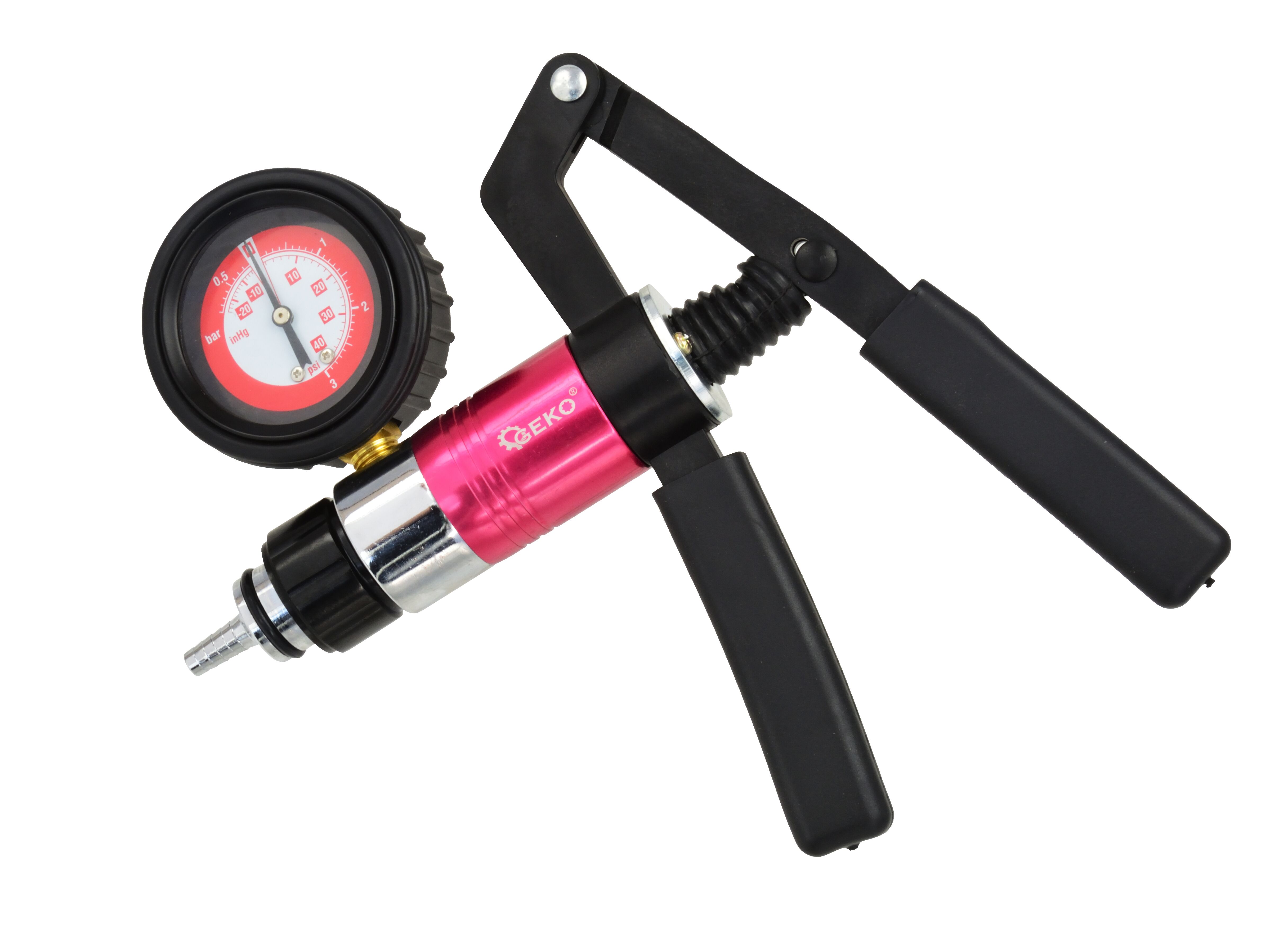 GEKO G01155 Vákuová ručná pumpa na odvzdušnenie bŕzd merač tlaku