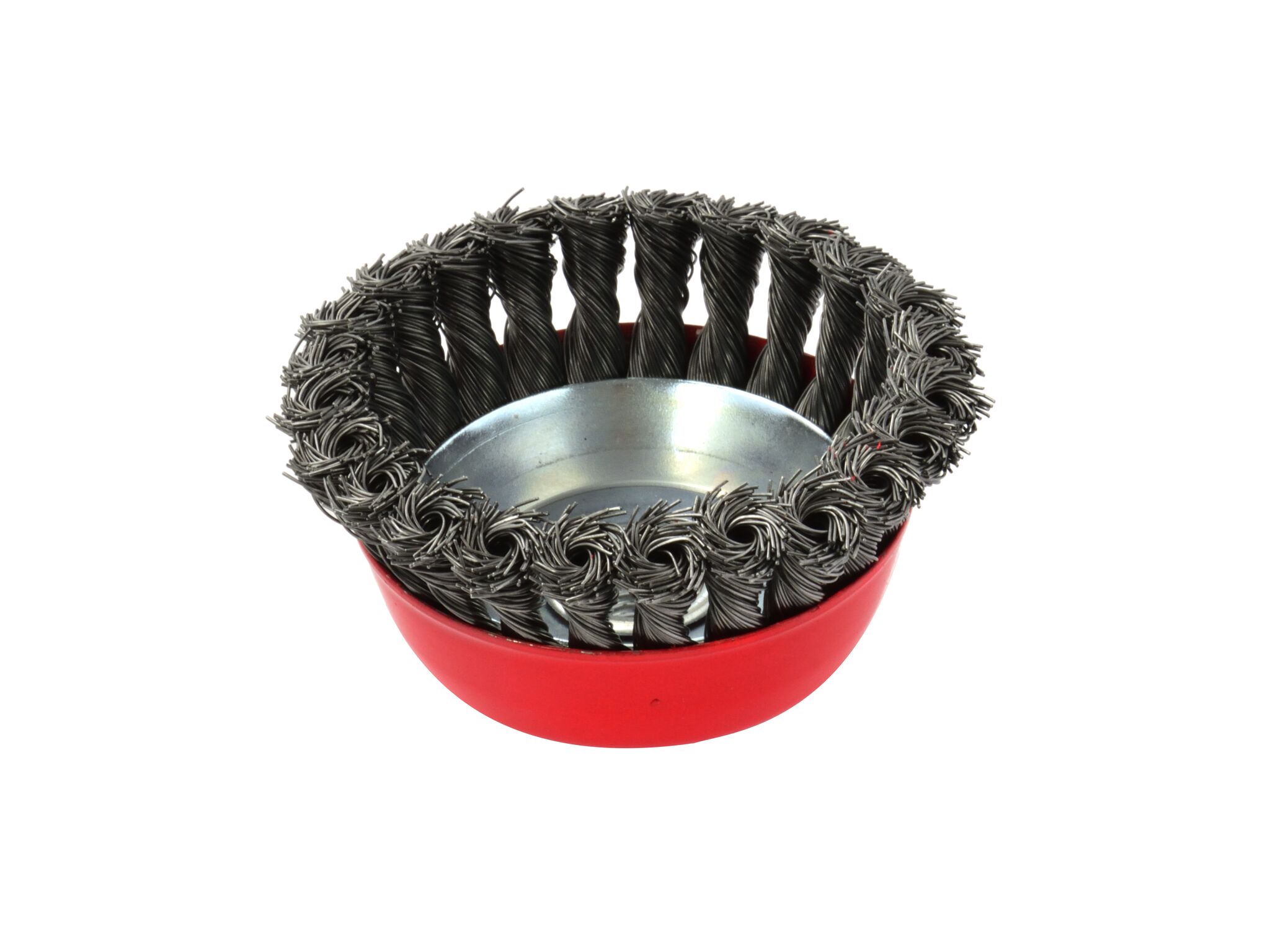 GEKO G00592 Drôtená kefa na brúsku, draťák 100mm M14