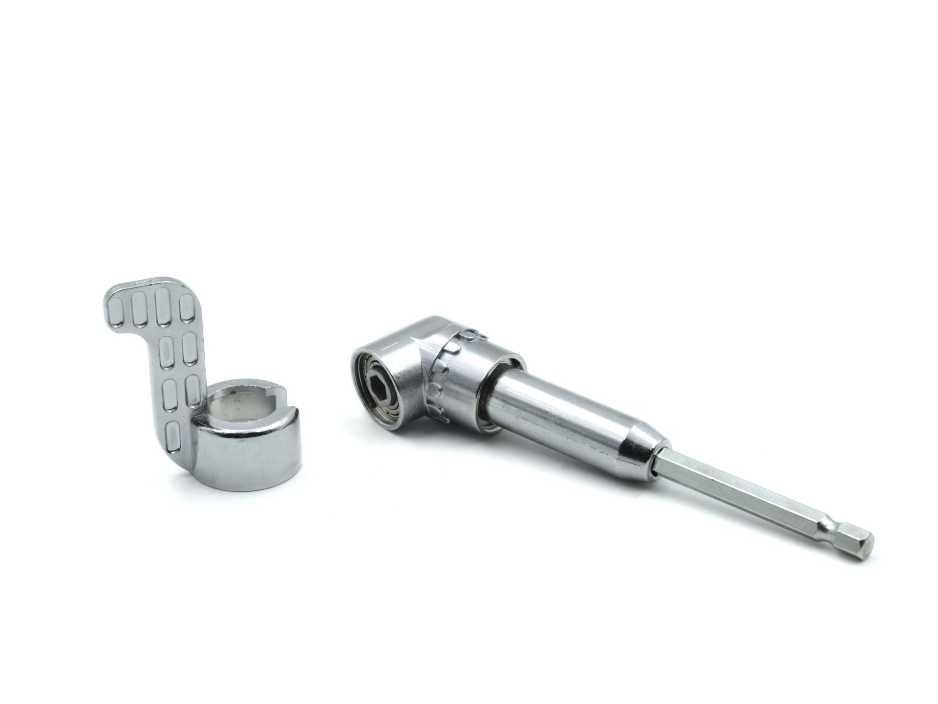 GEKO G15018 Uhlová rukoväť adaptér na bity na skrutkovač 130mm 1/4"