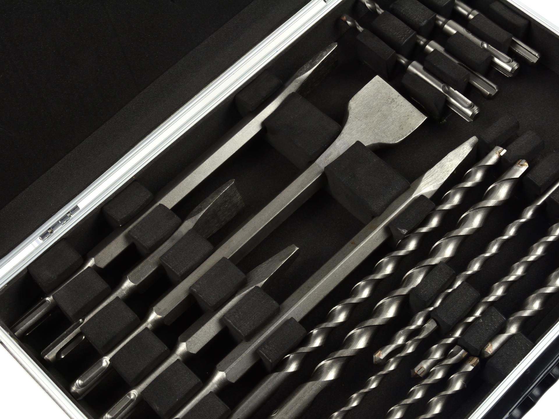 GEKO G40036 Vrtáky a dláta 17 dielna sada SDS PLUS